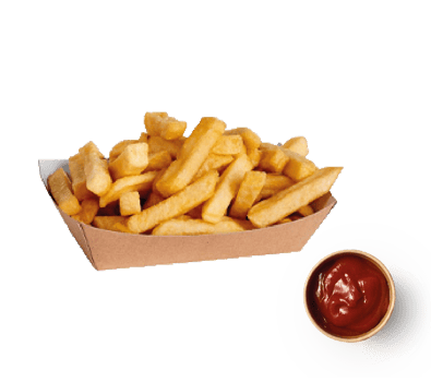 Frites ketchup