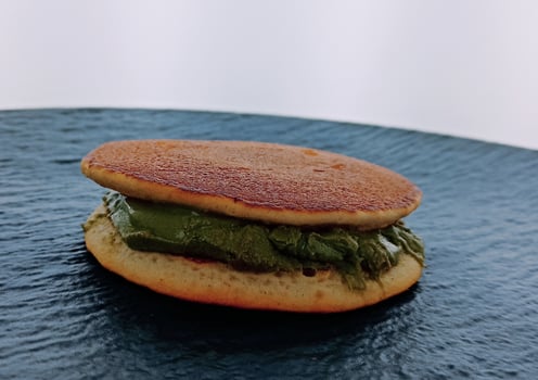 Pancake Pistazienburger