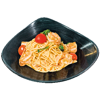 Spaghetti al Gamberoni in Tomatensauce