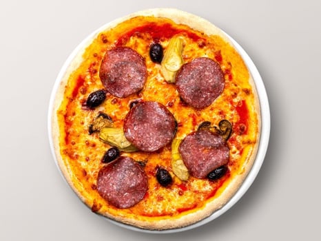 Bio Pizza Salame di Agnello klein