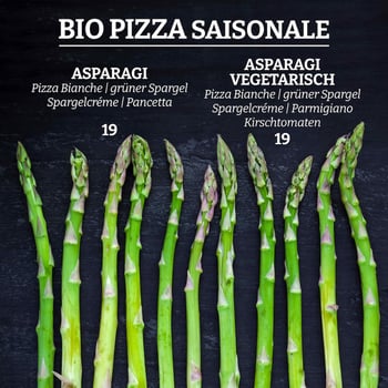 SAISONALE DUE ASPARAGI Vegetarisch