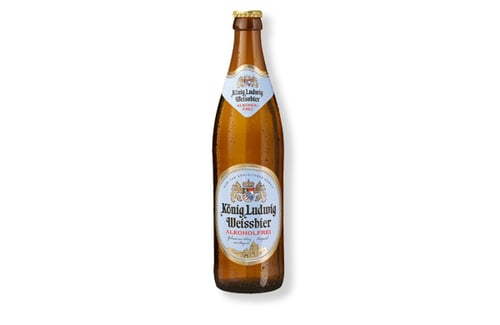 König Ludwig Hefeweizen alkoholfrei 0,5 l Flasche