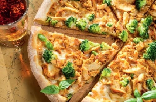 Pizza Curry Chicken