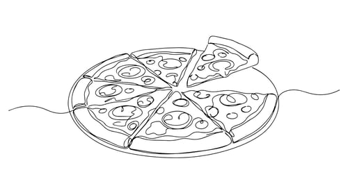 50%  Pizza Medium