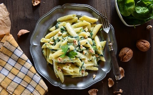 Penne Spinata