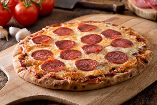 Small Size Pizza Salami