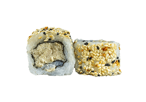 Maguro Salata Roll ( Thun chien-Mayo-cham he ) (halbe Rolle)
