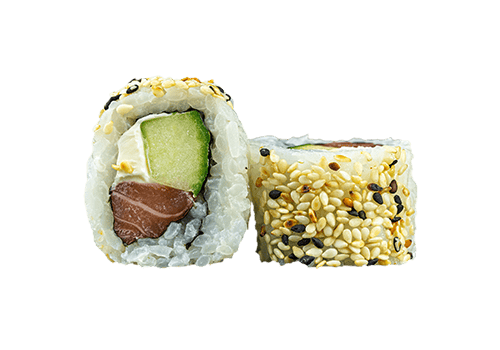 Salmon Philadelphia Roll ( Lachs-Gurke-Fri.KÄSE ) (halbe Rolle)