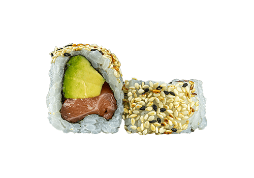 Alaska Roll (halbe Rolle)  [ Lachs Avo ] 