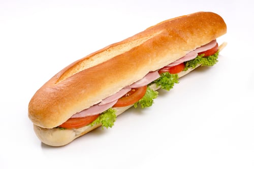 Baguette Schinken