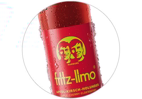 FRITZ LIMO Apfel-Kirsche-Hollunder