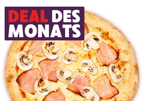 Pizza Schinken-Champignon large