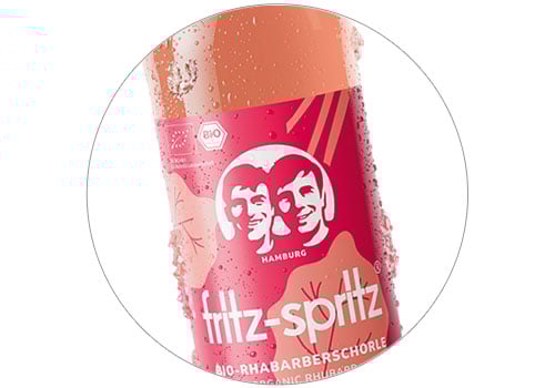 FRITZ BIO Rhabarberschorle