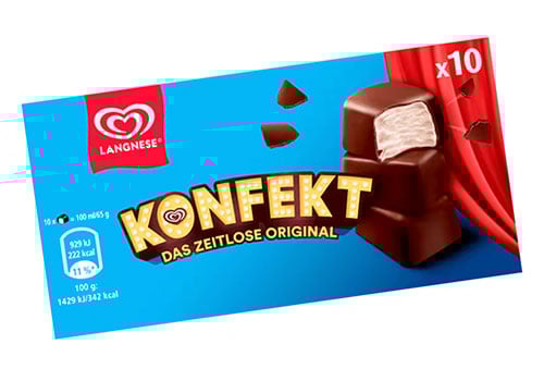 Langnese Eiskonfekt Langnese Eiskonfekt