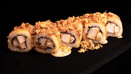 411 - Crispy Chicken Premium Roll (8 Stk.) 411 - Crispy Chicken Premium Roll (8 Stk.)