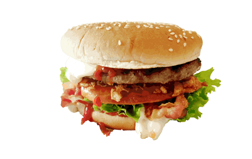 Bacon-Egg Burger