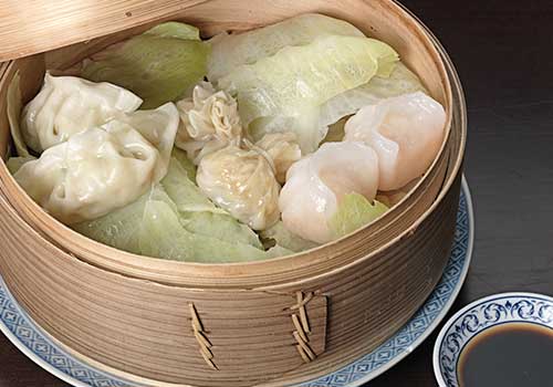 Dim Sum m. Crevetten