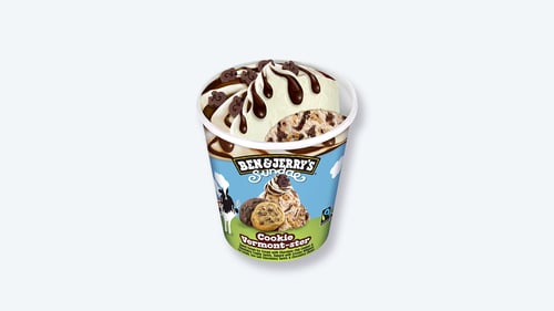 Ben & Jerrys Cookie Vermont-ster 427ml Ben & Jerrys Cookie Vermont-ster 427ml