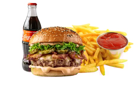[Normal, 1x125g] Burger Menü