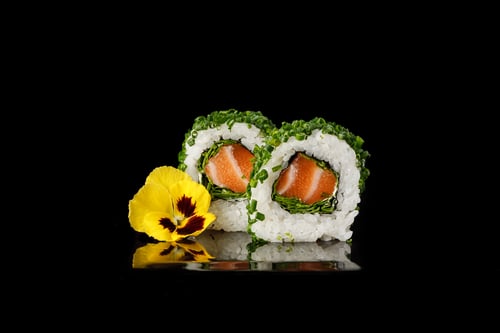 Inside Out Roll Sake Rucola 8 Stück