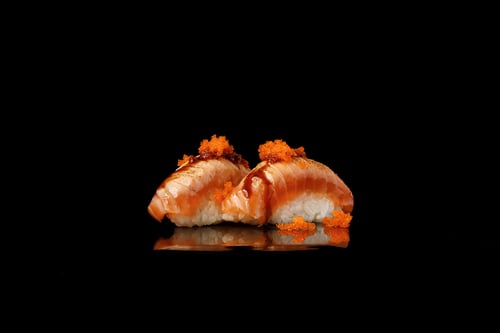 Nigiri Sake Flamed