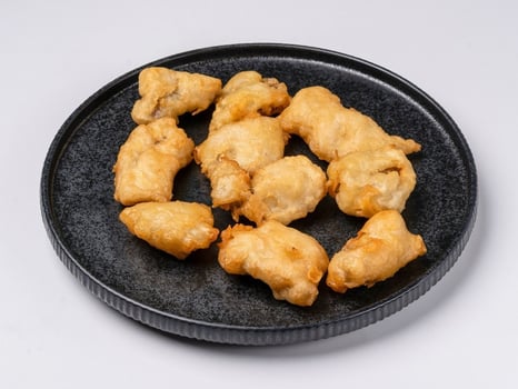 Knuspriger Fisch