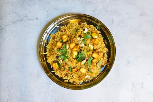 Paneer Biryani Paneer Biryani
