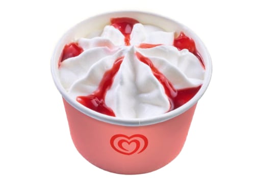 Langnese Vanilla Himbeer 