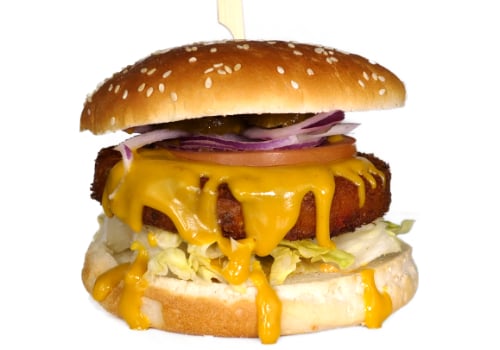Veggieburger Menü Veggieburger Menü