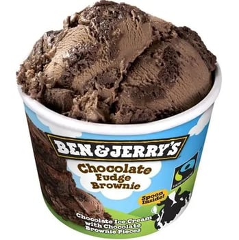 Ben & Jerry`s Eiscreme Chocolate Fudge Brownie 100 ml Ben & Jerry`s Eiscreme Chocolate Fudge Brownie 100 ml