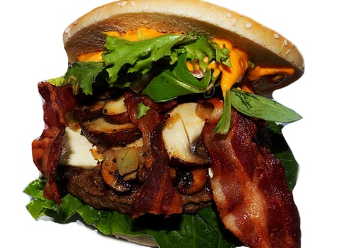 Angus Champignon Bacon Burger, 200g