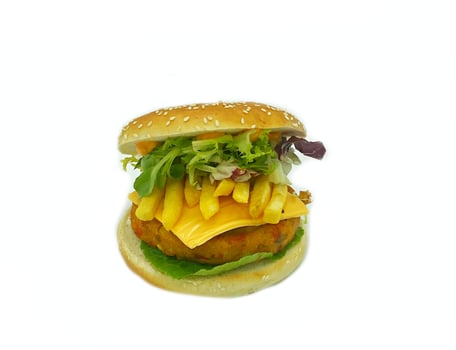 Veggie Pomm Cheeseburger, 130g