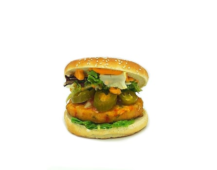Hot Veggie Burger, 130g