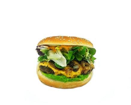 Champignon Cheeseburger,  125g