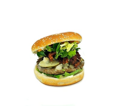 Gorgonzola Bacon Burger, 125g