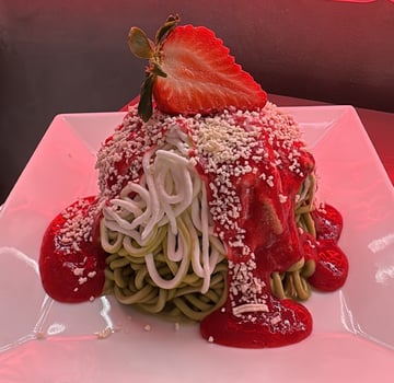Spaghetti MATCHA KOKOS