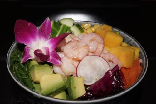Garnelen Poké Bowl