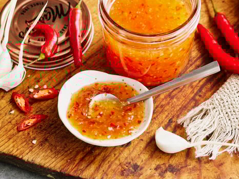 Süße Chilisauce Dip Süße Chilisauce Dip