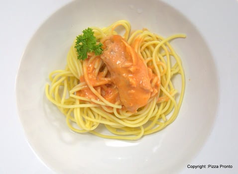 Spaghetti al Salmone
