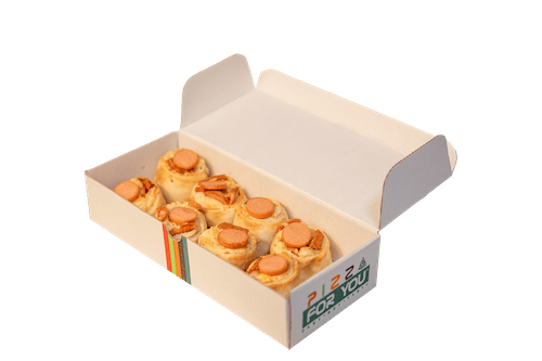 Hot Dog & Cheese Pizzabrötchen