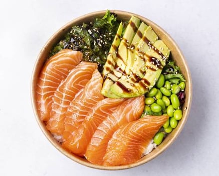 Moto Poke Bowl Lachs