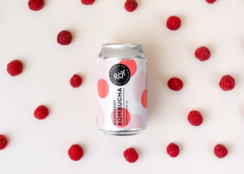 ROY Raspberry Kombucha BIO ROY Raspberry Kombucha BIO