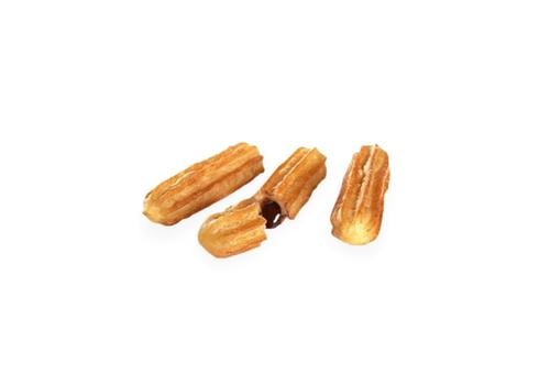 mit Schokolade gefüllte  Churros (4 Stück)