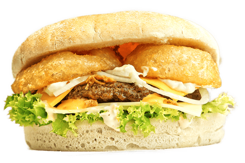 Cheesy Onion Burger