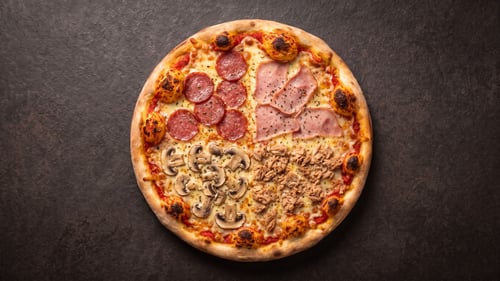 Pizza 4 Jahreszeiten