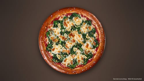 Brezel Pizza Spinaci 26cm Brezel Pizza Spinaci 26cm