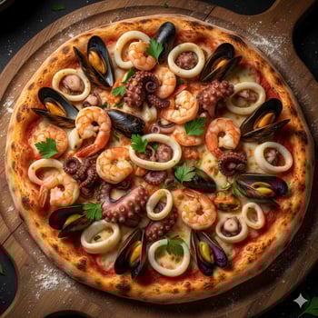 Pizza Frutti di Mare 26cm Pizza Frutti di Mare 26cm