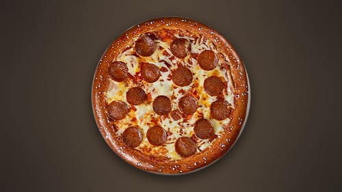 Brezel Pizza Salami 26cm Brezel Pizza Salami 26cm