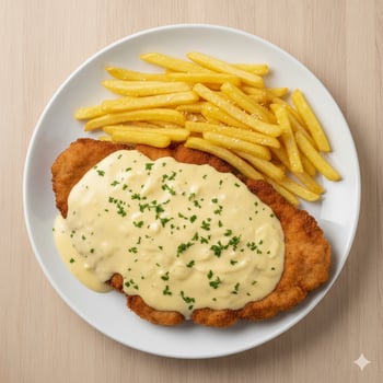 Hollandaise Schnitzel Hollandaise Schnitzel
