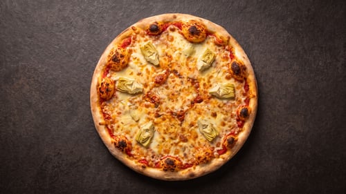 Pizza Artischocken
